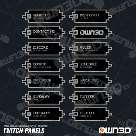 Abyss Twitch Panels - OWN3D