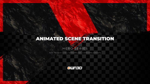 Hero Transition Hero Twitch Scene Stinger Transitions - OWN3D