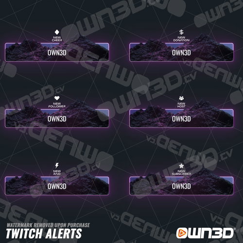 Synthrunner Twitch Alerts - OWN3D