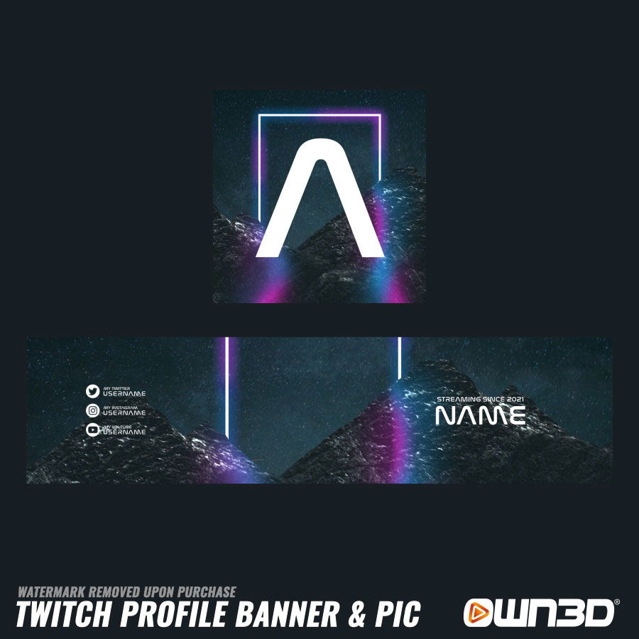 Synthrunner Bannière de profil Twitch