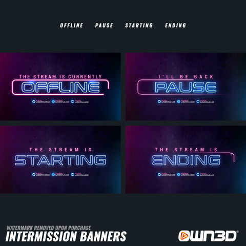 Gummy Intermission Banner - #1 Shop for Streamers | OWN3D