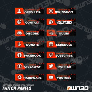 Wolves Twitch Panels - OWN3D