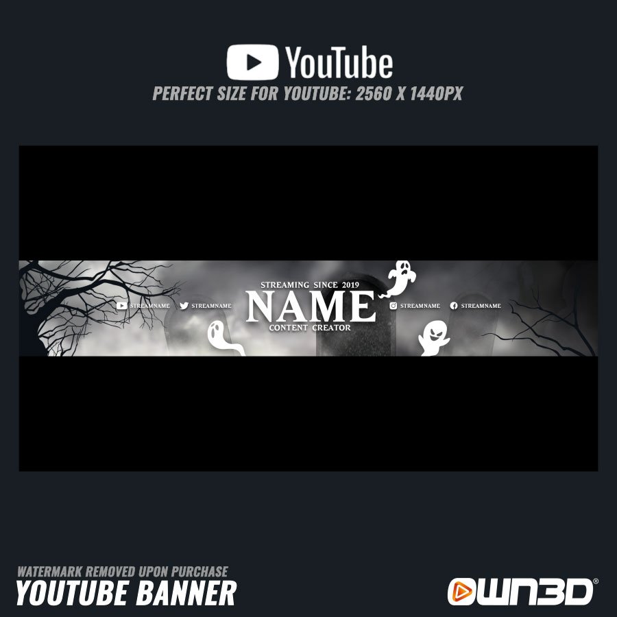 Ghost YouTube Banner