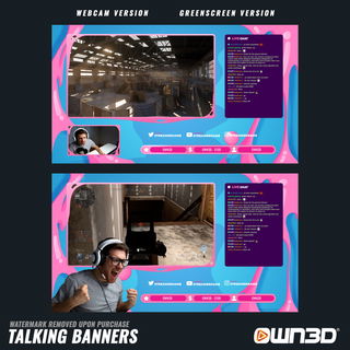 Gummy Chat Overlay / Screen / Banner - OWN3D