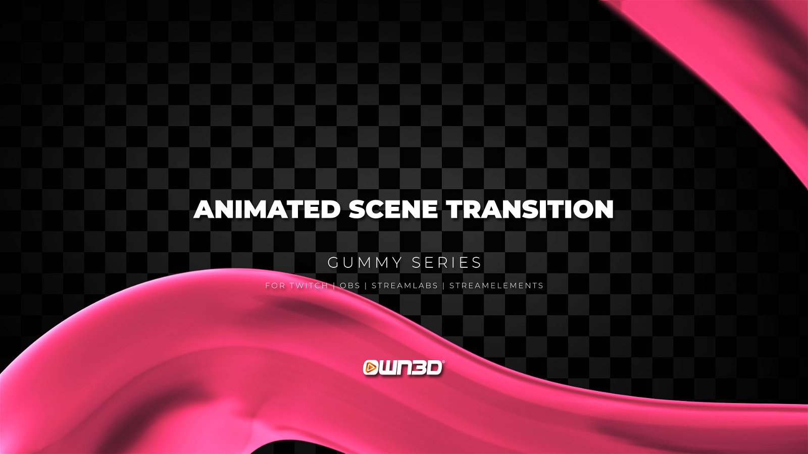 Gummy Escena de transición animada para Twitch