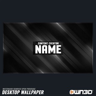 Blackmode Desktop Wallpaper - OWN3D