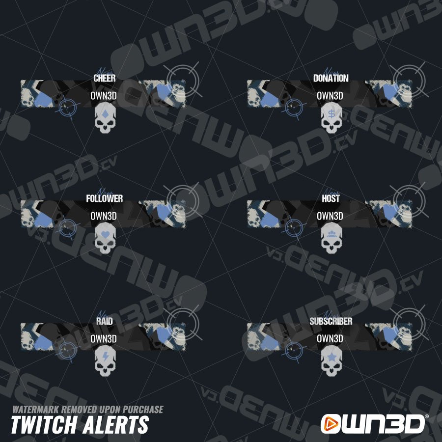 Call of Duty Cold Camo Alertes Twitch