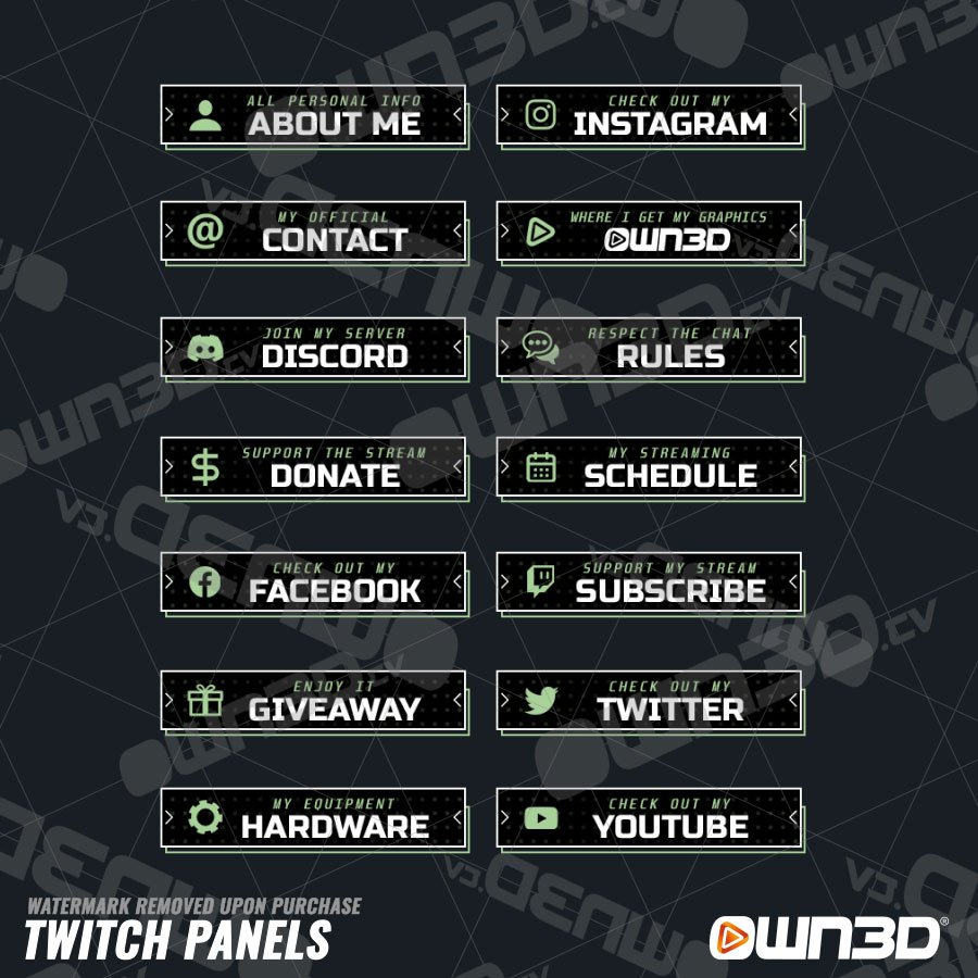 Call of Duty Ghost Premium Twitch Panels