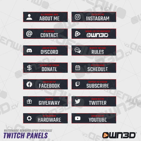 DAYZ Cherno Twitch Panels - OWN3D