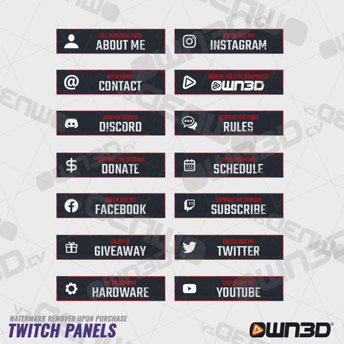 DAYZ Cherno Twitch Panels - OWN3D