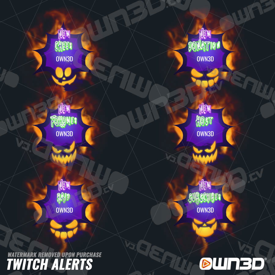 Halloween Twitch Badges Twitch Sub Badges Twitch 