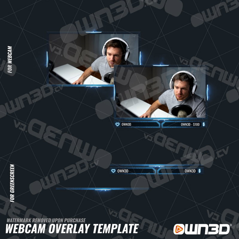 Unique Red Webcam Overlays - #1 Shop for Streamers | OWN3D