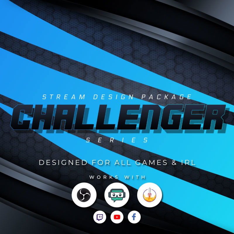 Pack Challenger Boutique n° 1 pour les Streamers OWN3D