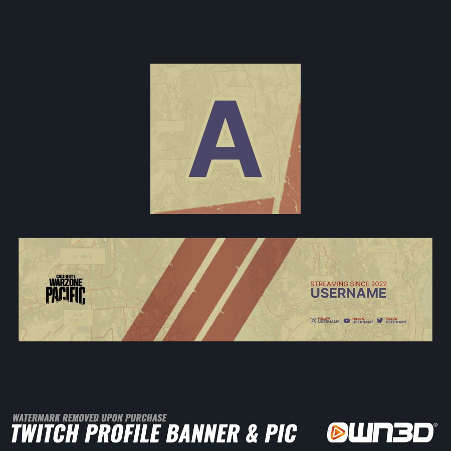 Call of Duty Top Secret Twitch banners