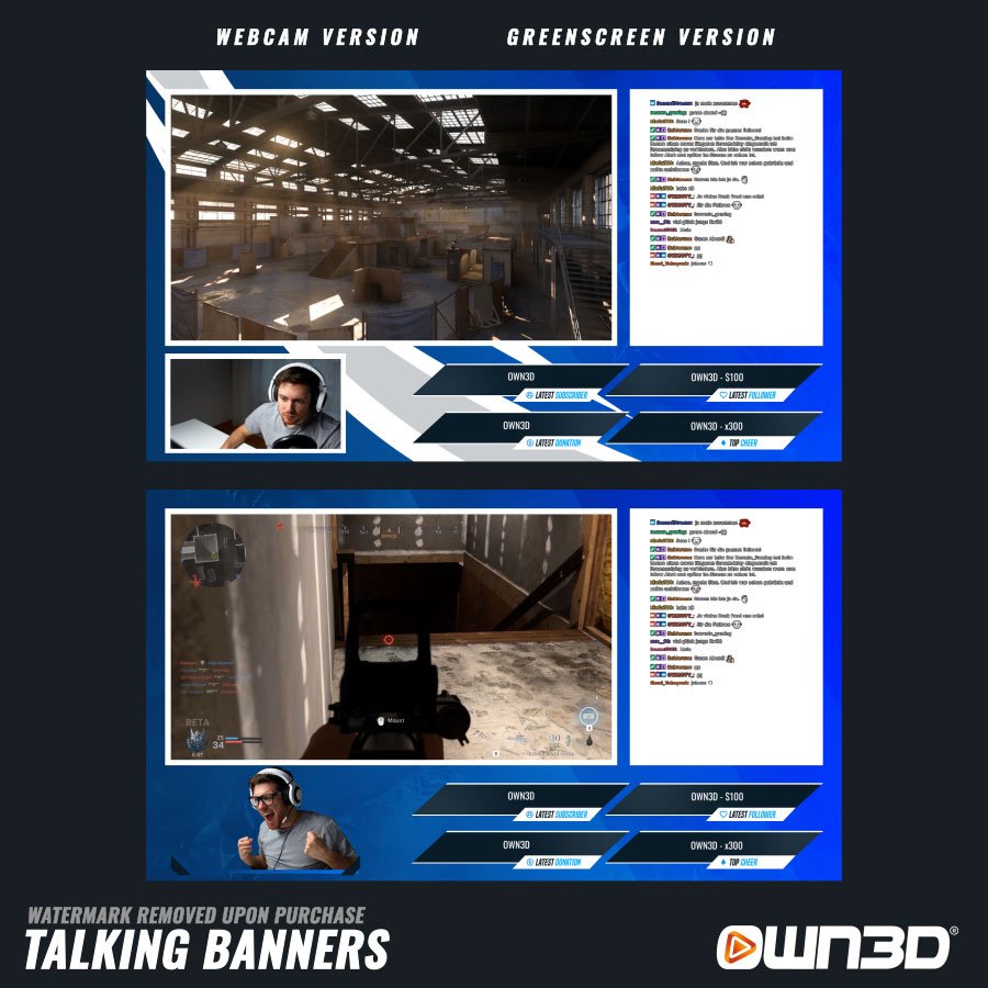Crossfire Talking Screens / Overlays / Banners