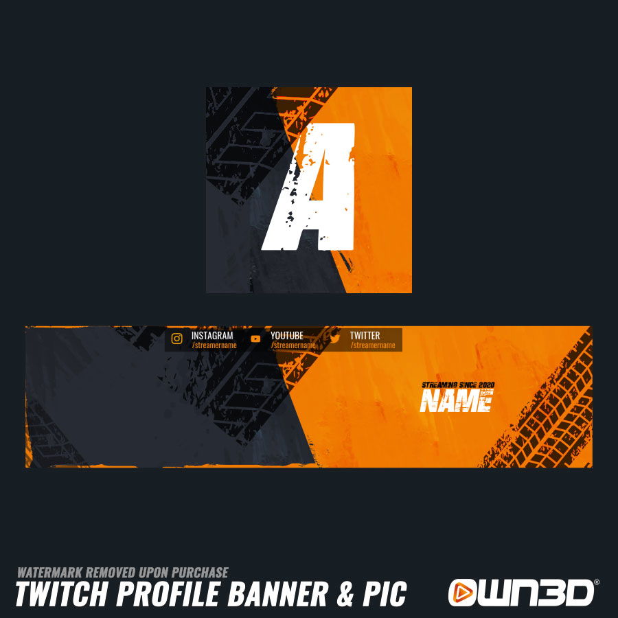 Equalizer Twitch Profile Banner - OWN3D