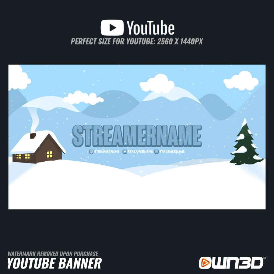 Frost Banner de YouTube