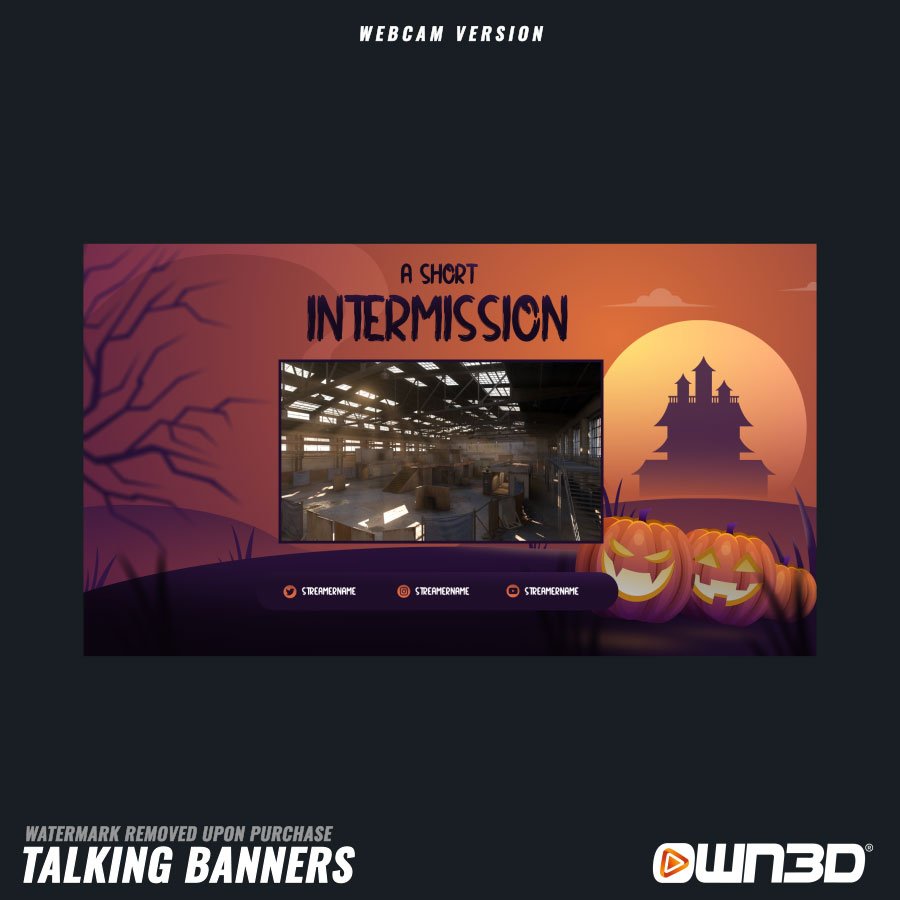 Hallow Talking Screens / Overlays / Banners