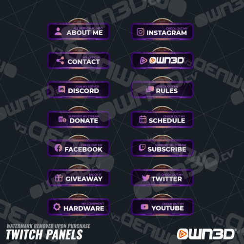 HighRoller Twitch Panels - OWN3D