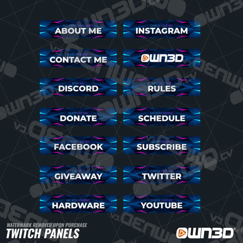 Lucent Twitch Panels - OWN3D