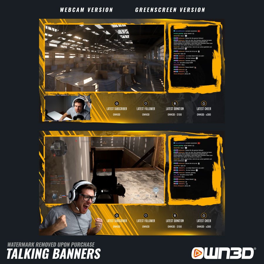 Scorian Talking Screens / Overlays / Banners