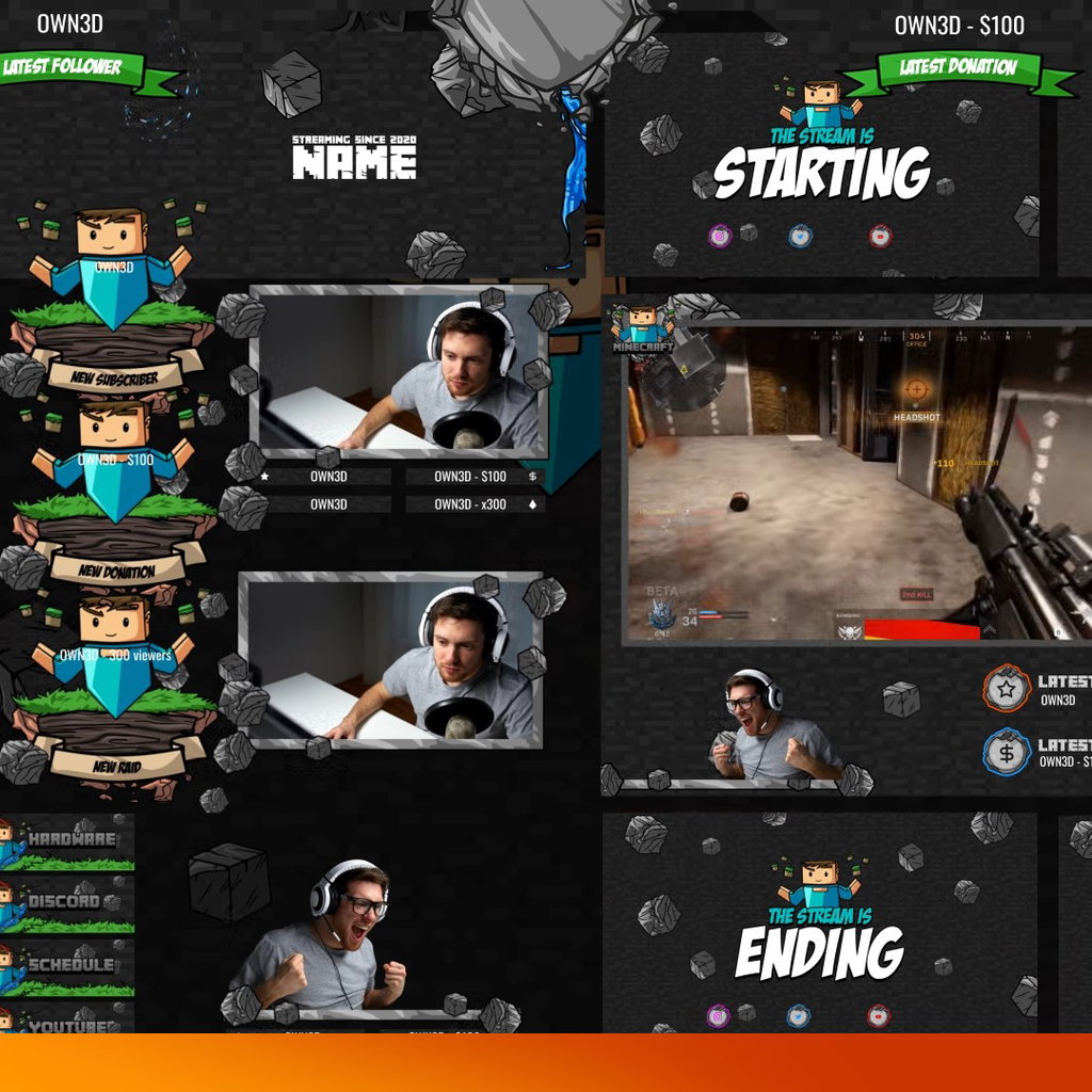 Ghosty Twitch Sub Badges - #1 Shop for Streamers | OWN3D