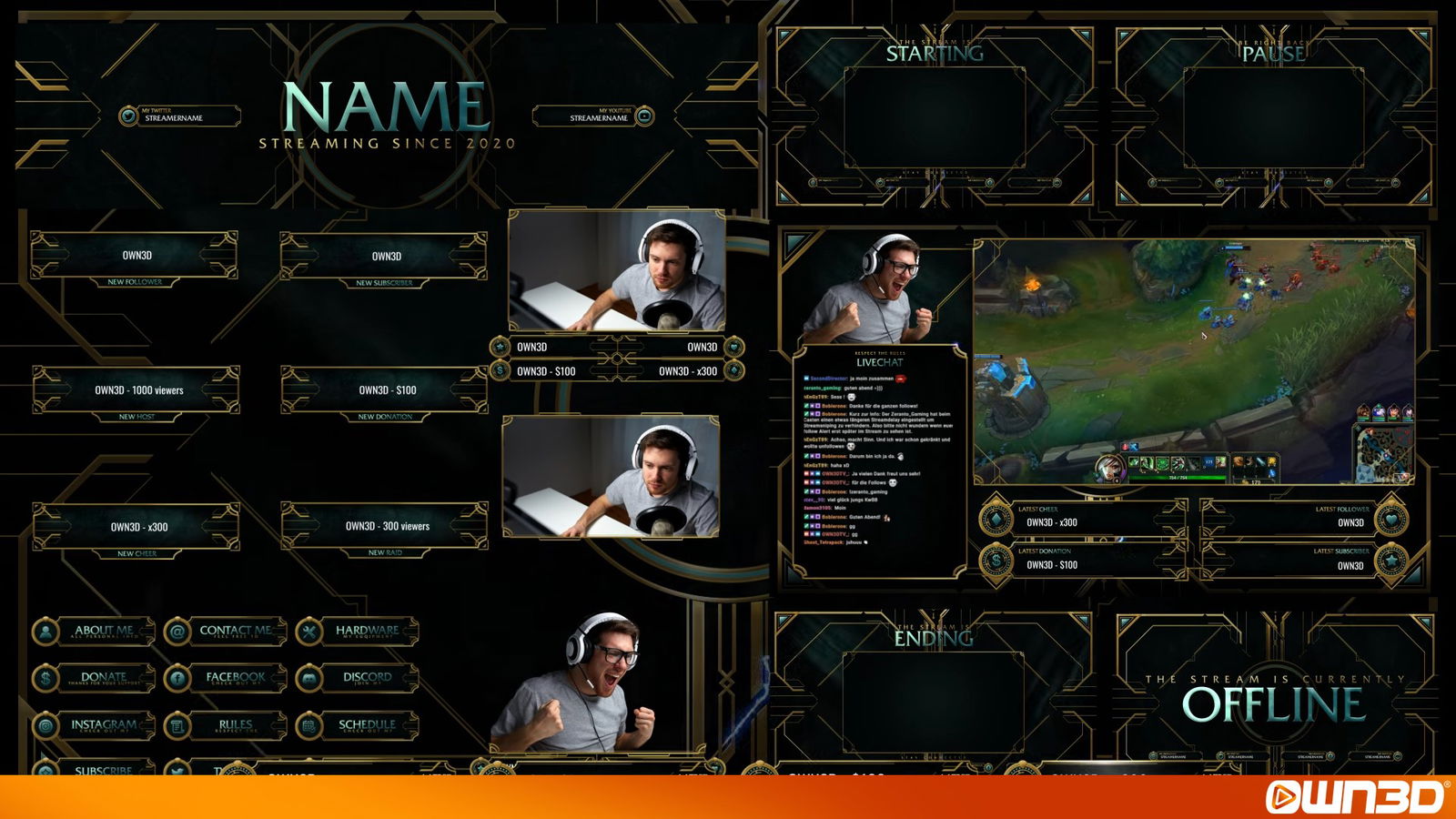 twitch overlay league of legends