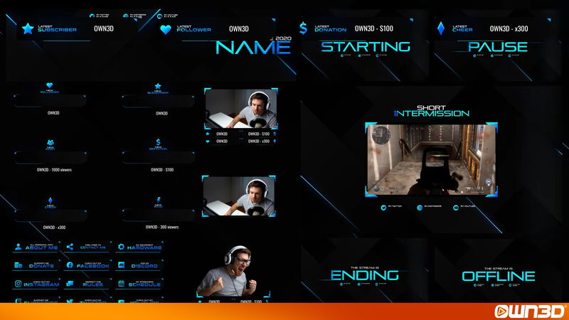 Clarity Twitch Profile Banner & Picture - #1 Shop for Streamers | OWN3D