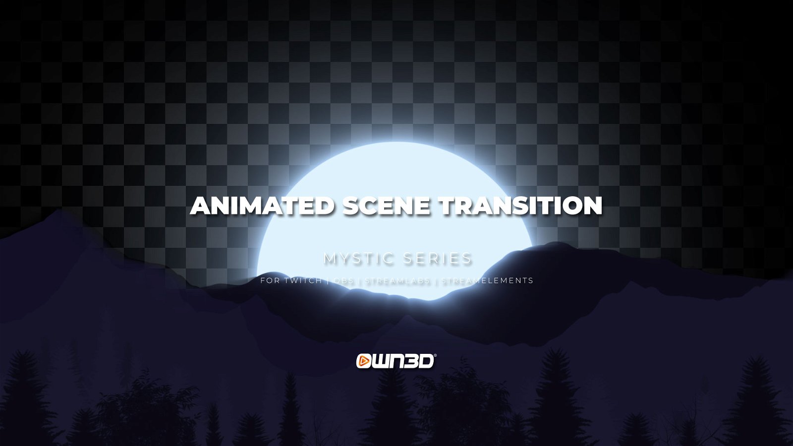 Mystic Transições de cena animadas para OBS