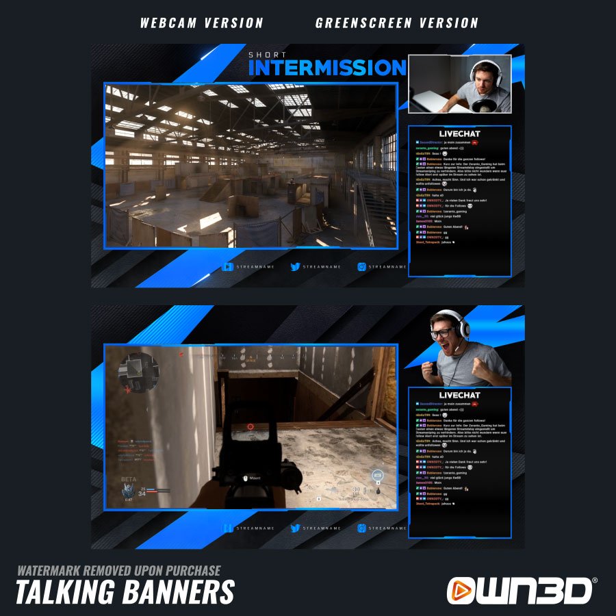Roccit Talking Screens / Overlays / Banners