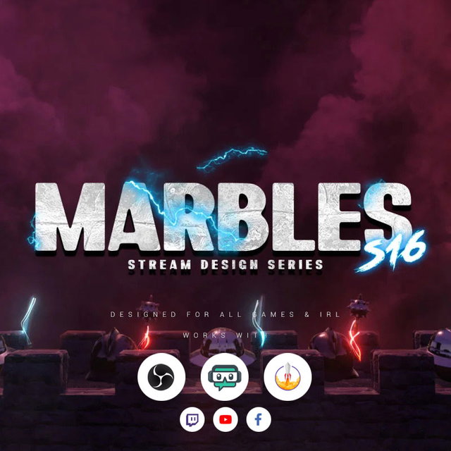 Marbles Twitch Stinger Transitions - #1 Shop for Streamers | OWN3D