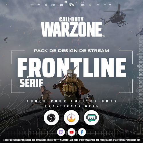 Pack Call of Duty Frontline - Boutique n° 1 pour les Streamers | OWN3D