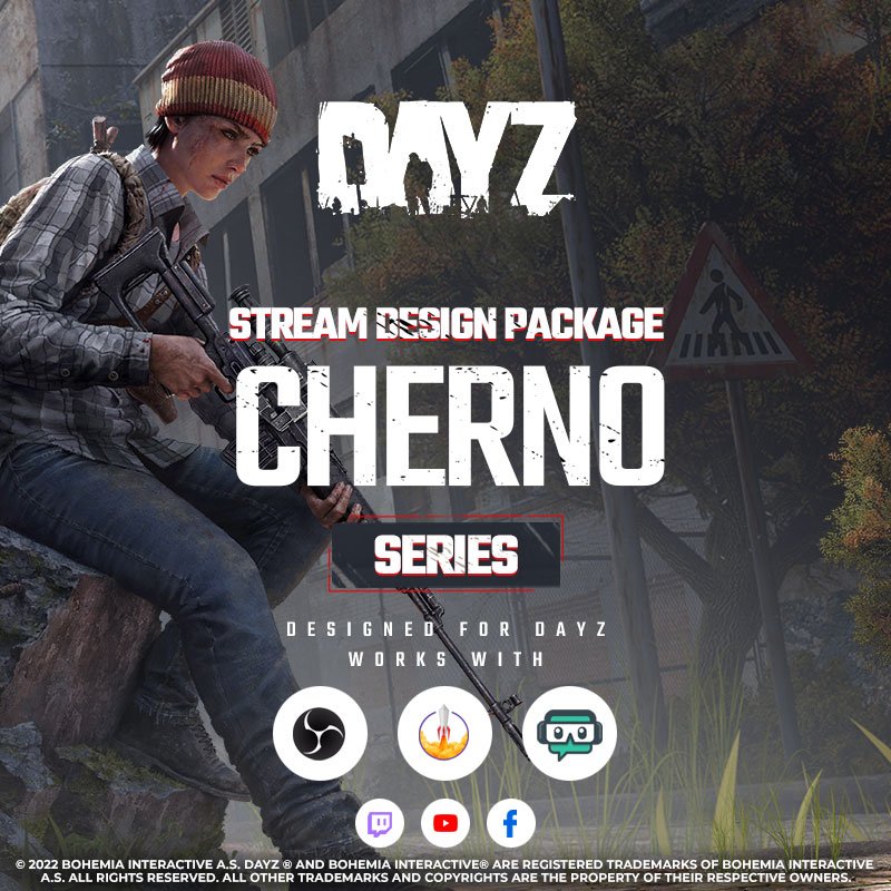 DAYZ Cherno Stream Overlay Package for Events