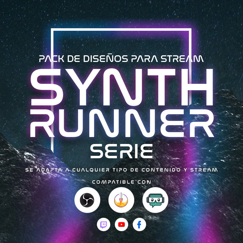 Paquete Synthrunner - La tienda para Streamers Nº1 | OWN3D