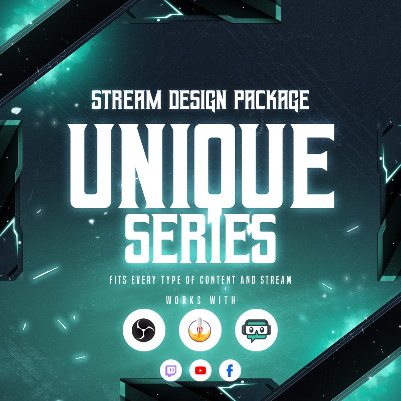 Unique Stream Overlay Package