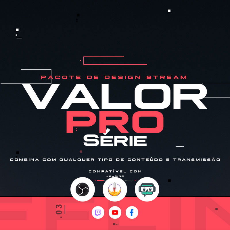 ValorPro Pacotes de sobreposições para Stream para Valorant