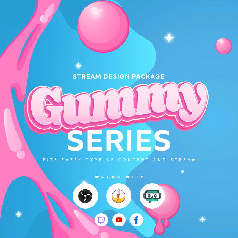 Gummy Twitch Alerts - #1 Shop for Streamers | OWN3D