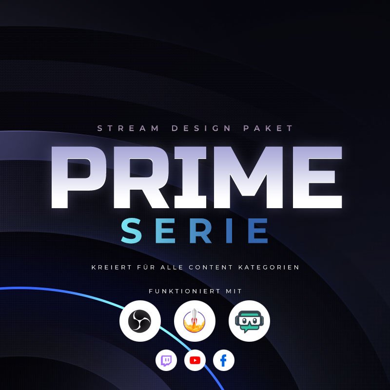 Prime Stream Overlay Paket für CS:GO