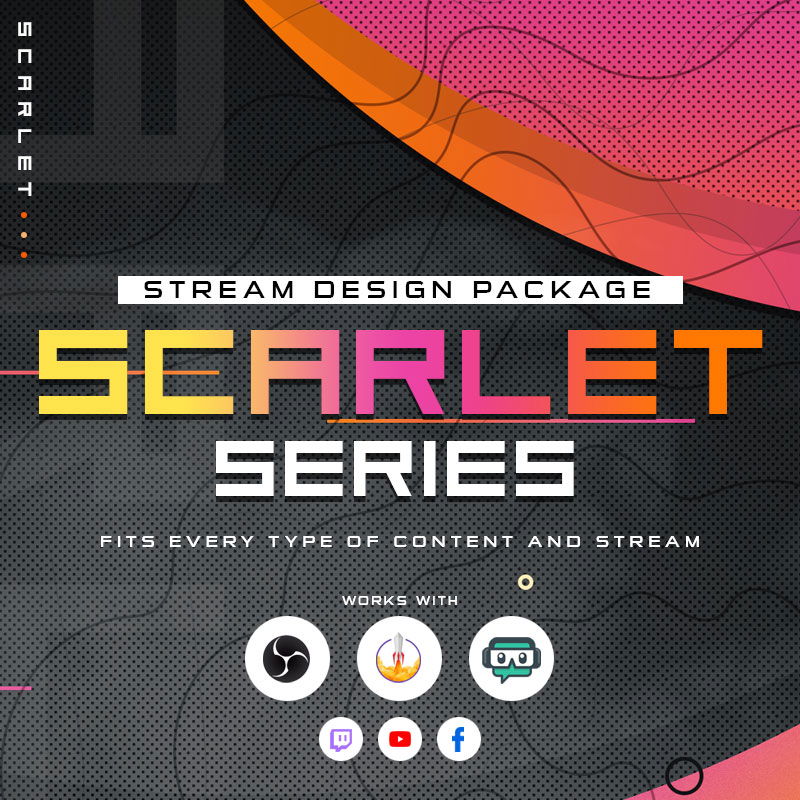 Scarlet Stream Overlay Package for CoD