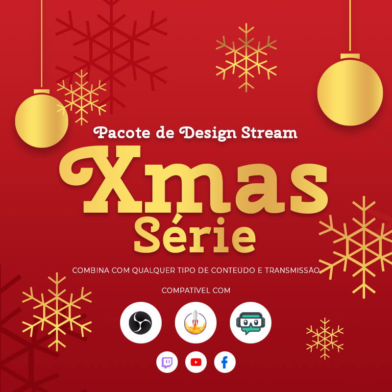 ChristmasLights Pacote Loja 1 para Streamers OWN3D