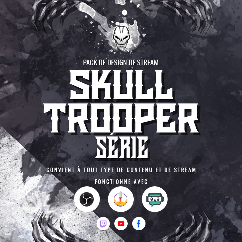 Pack Skull Trooper - Boutique n?� 1 pour les Streamers | OWN3D