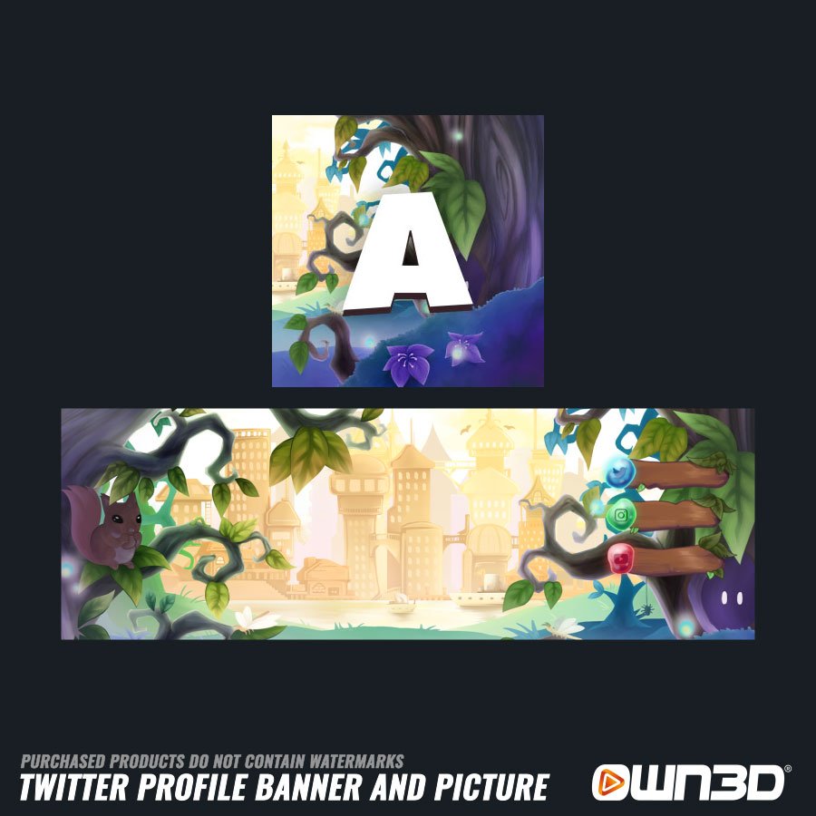 Enchanted Banners para Twitch
