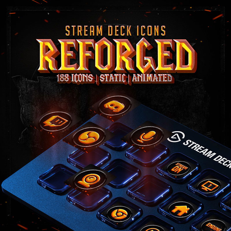 Reforged Stream Deck Icons - OWN3D
