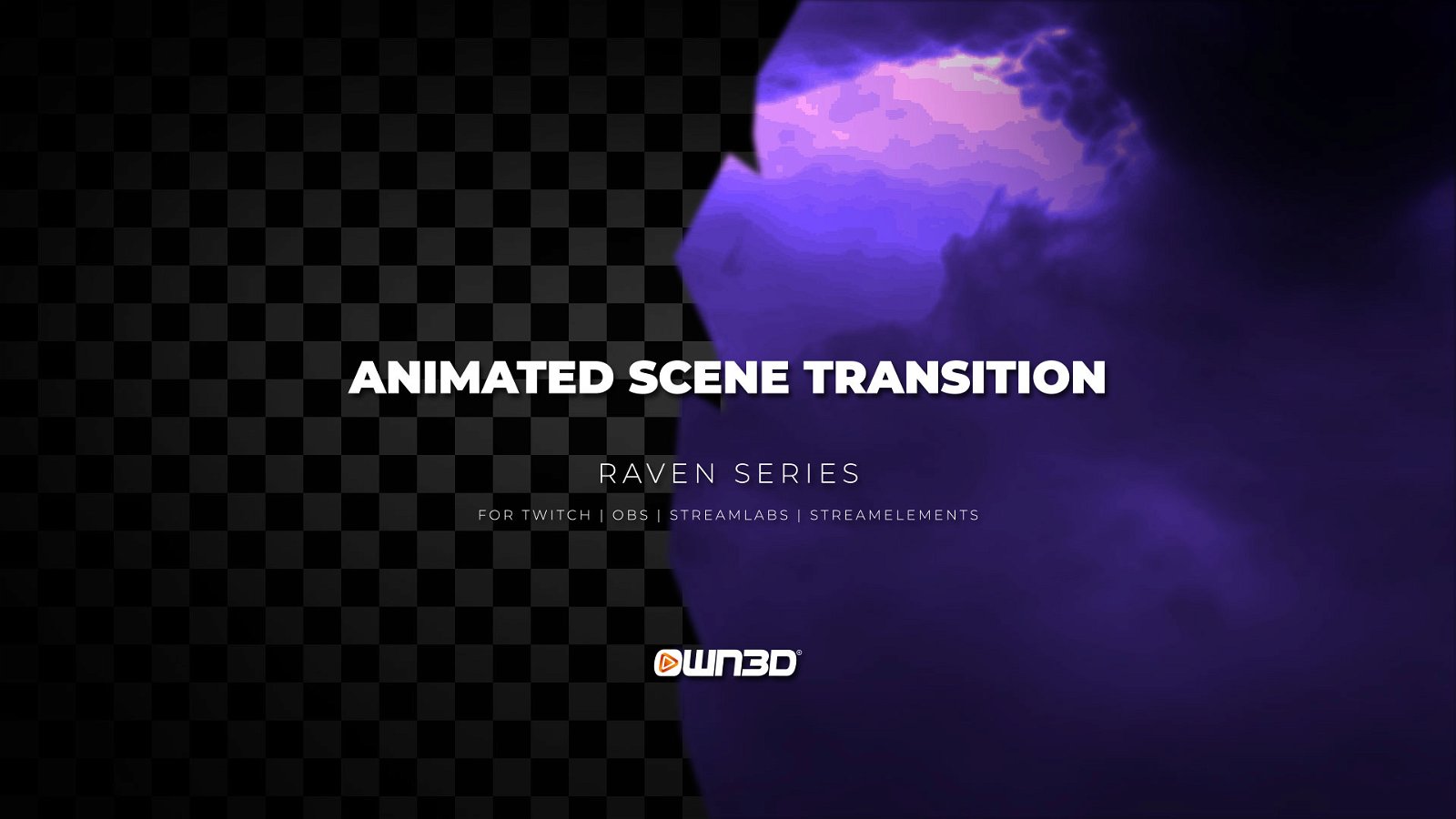 Raven Transições de cena animadas para OBS