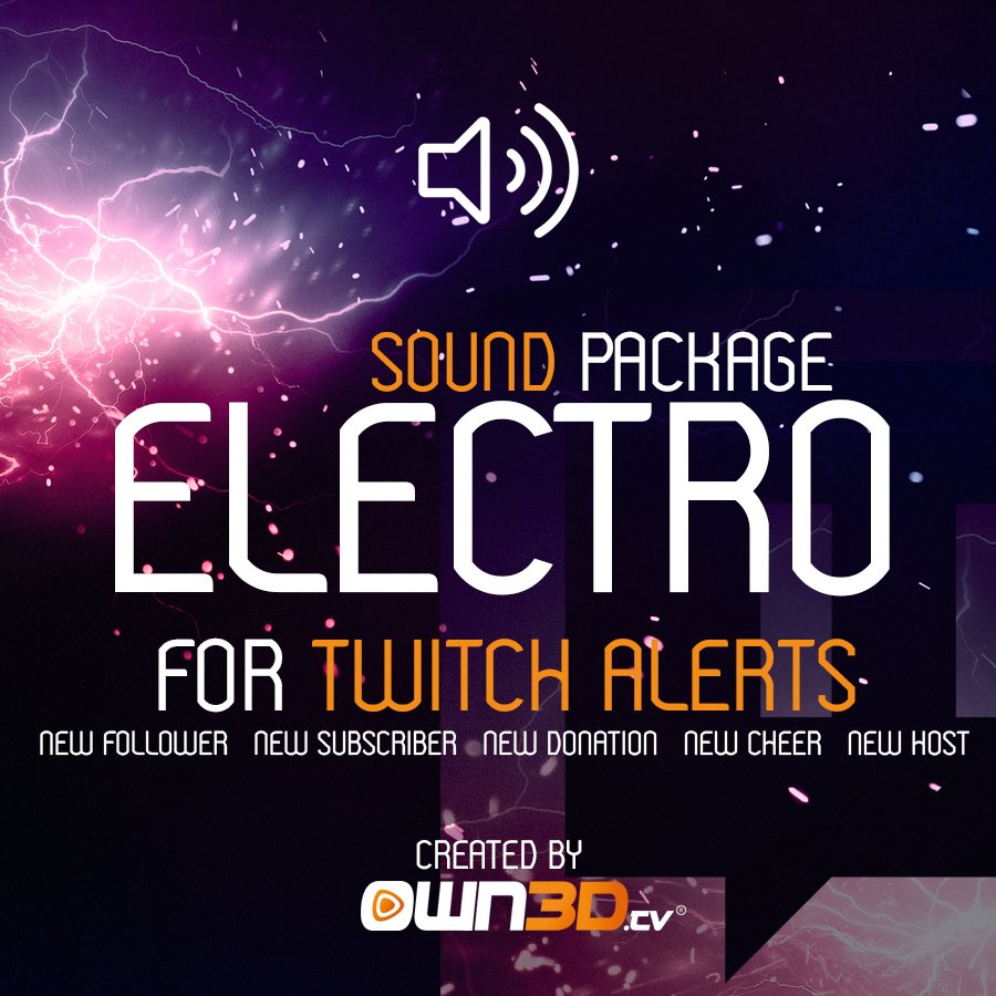 Electro Twitch Alert Sounds