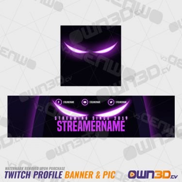 Raven Banners de perfil da Twitch