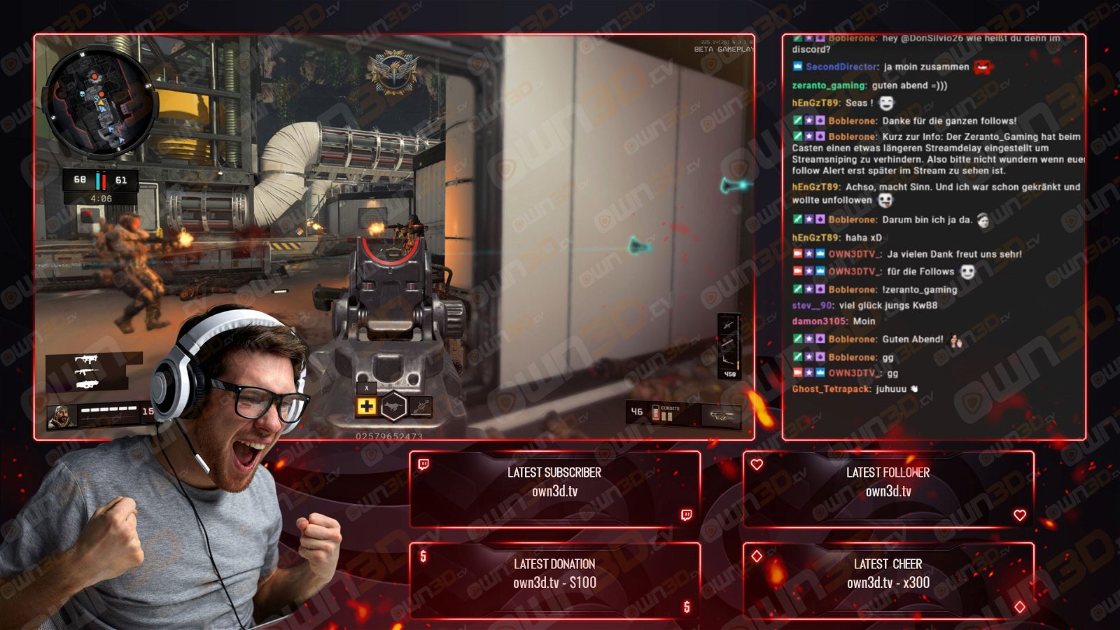 Brave Chat Overlay / Screen / Banner