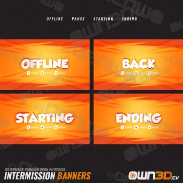 Dragon Intermission Banner - #1 Shop for Streamers | OWN3D