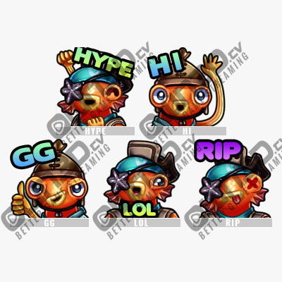 Skulls Twitch Sub Badges - 6 Pack - OWN3D