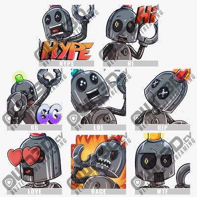 Robot Emotes